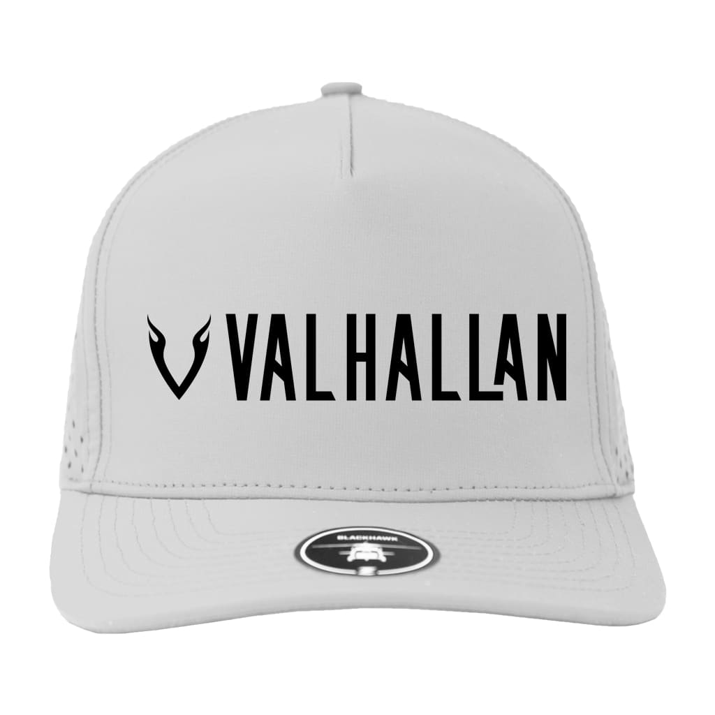 Valhallan Zapped White - Black Stitch