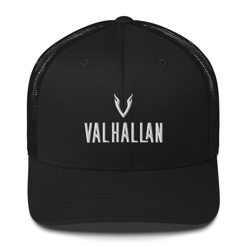 Valhallan Trucker Cap - Black