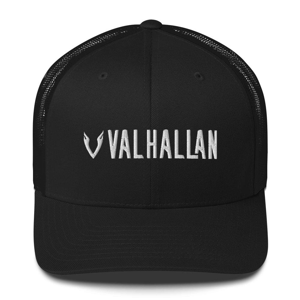 Valhallan Trucker Cap - Black